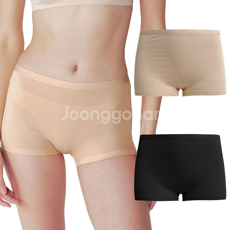 [공식/새상품] 여성 미니 사각팬티 뱀부 반사각 팬티--0