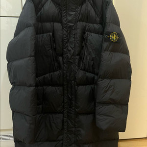 스톤아일랜드 크링클랩스롱패딩 xl
