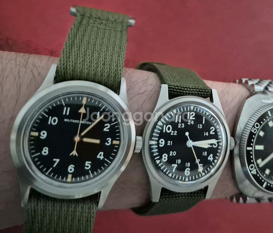 Militado MK-XI 오마주 파일럿 워치--4
