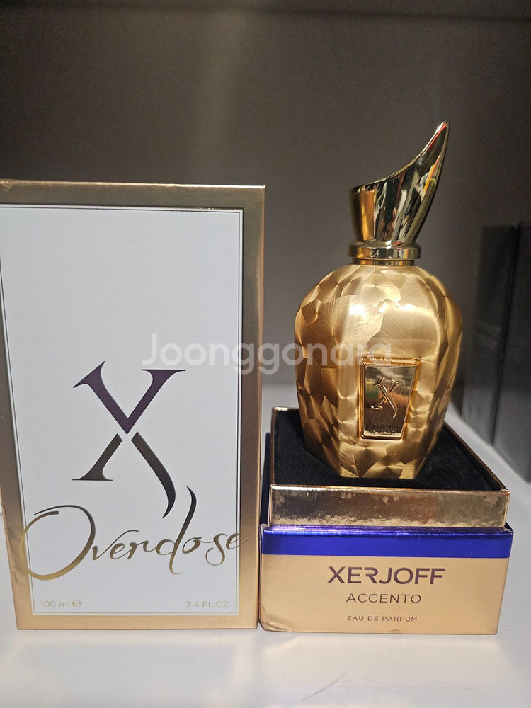 무배,새상품 제르조프 엑센트 오버도즈 EDP 100ML--2