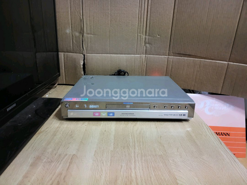 LG CD VCD DVD 레코더 DR 4922 (앰프--1