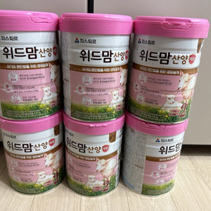 파스퇴르 위드맘 제왕 산양 2단계 6캔