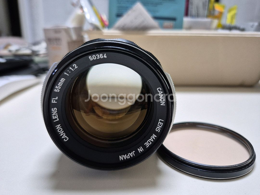 캐논 FL 55mm f 1.2렌즈--0