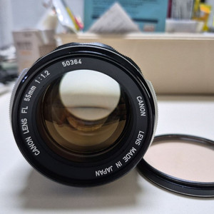 캐논 FL 55mm f 1.2렌즈
