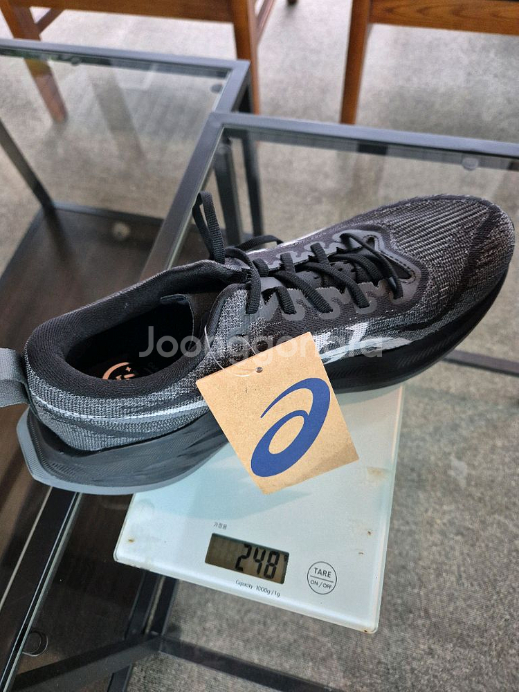 (교환)아식스 슈퍼블라스트 블랙 270--1