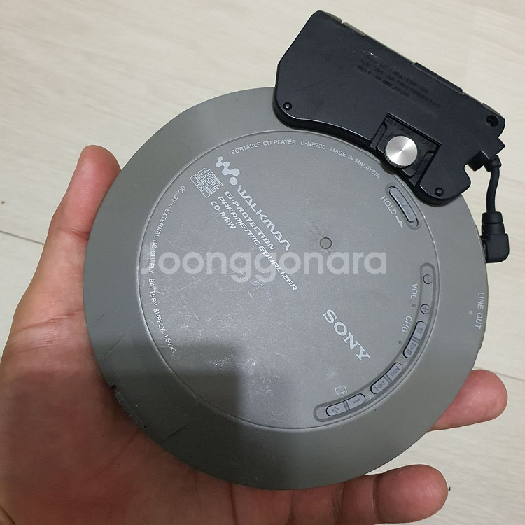 소니 cdp d-ne730 시디플레이어 수집 인테리어용--2