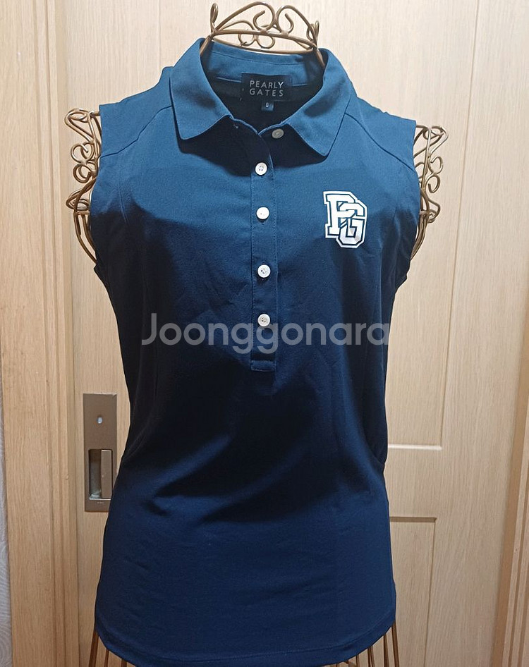 파리게이츠 여성 민소매 골프 셔츠 0 size--0