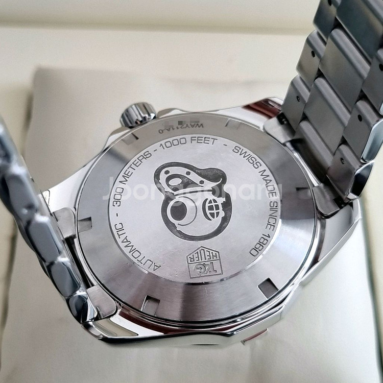 태그호이어 아쿠아레이서 오토 검판 41mm--7