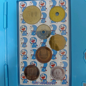 도라에몽 2005년 동전 주화 세트
