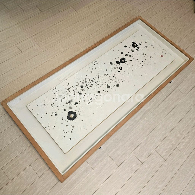 허달용 동백꽃 (동양화 미술품 그림 인테리어 대형작품)--0
