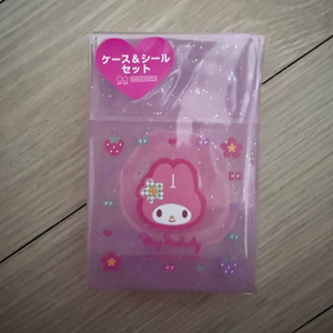 산리오 Y2K 씰 스티커 케이스 세트 마이멜로디