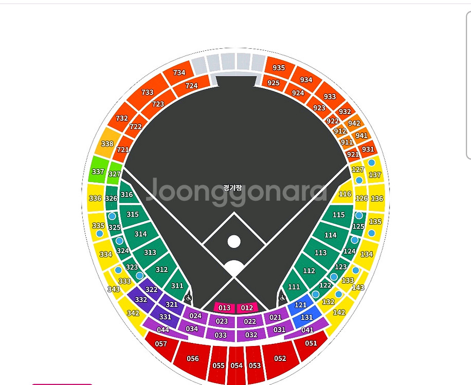 2,4연석 7월31일 롯데자이언츠티켓 롯데vs NC--0