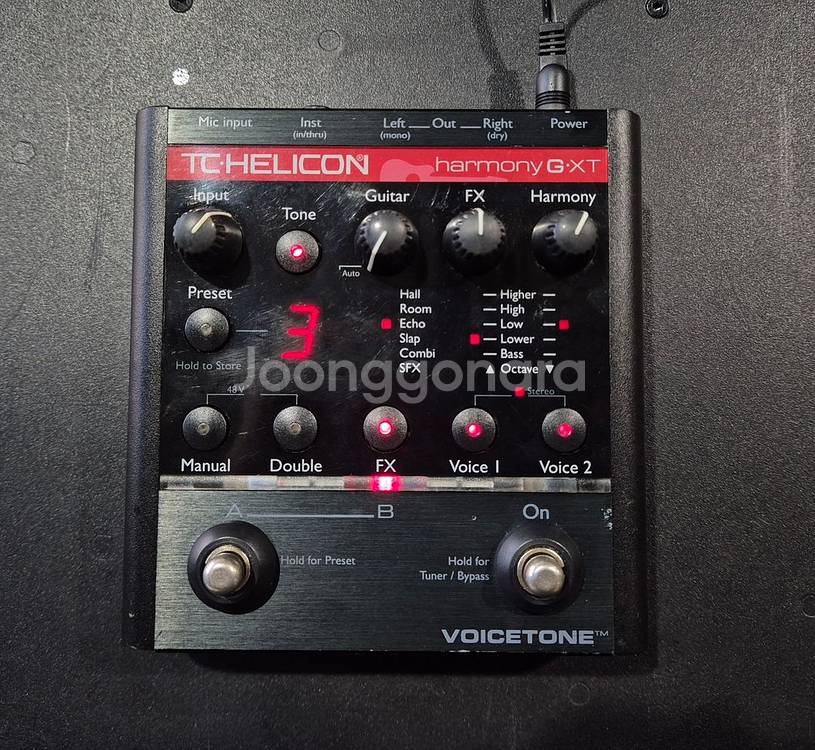 TC Helicon Harmony G XT 보컬이펙터--0