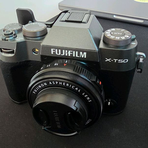 후지필름 x-t50 바디 + xf27mm 일괄 판매