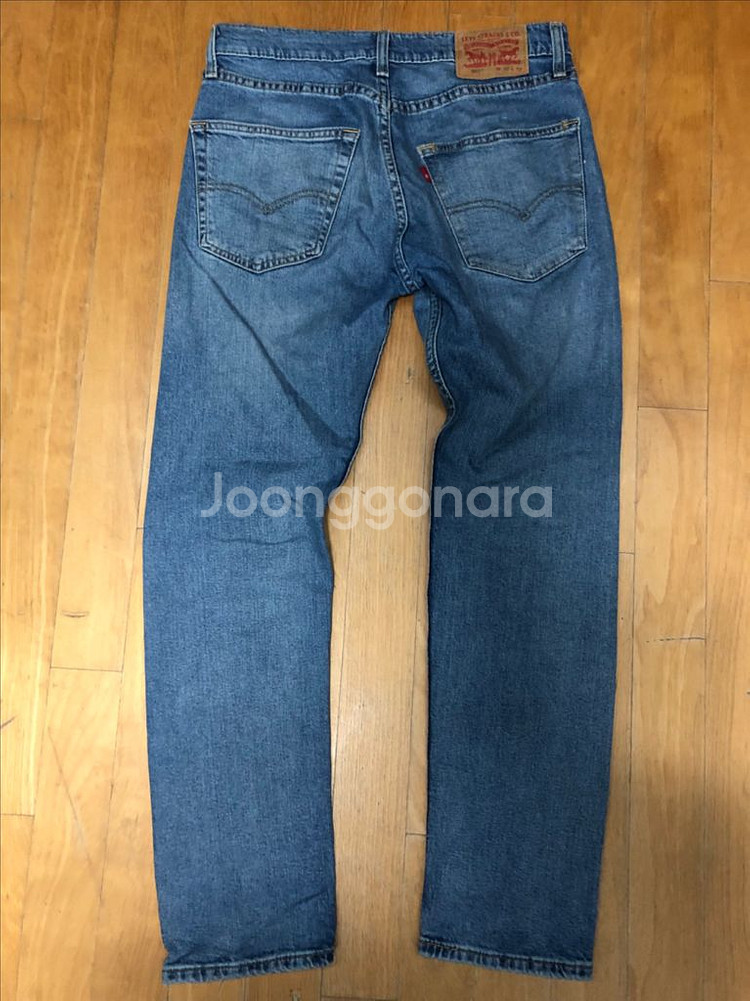 리바이스 502 레귤러 테이퍼드핏 데님팬츠 30--1