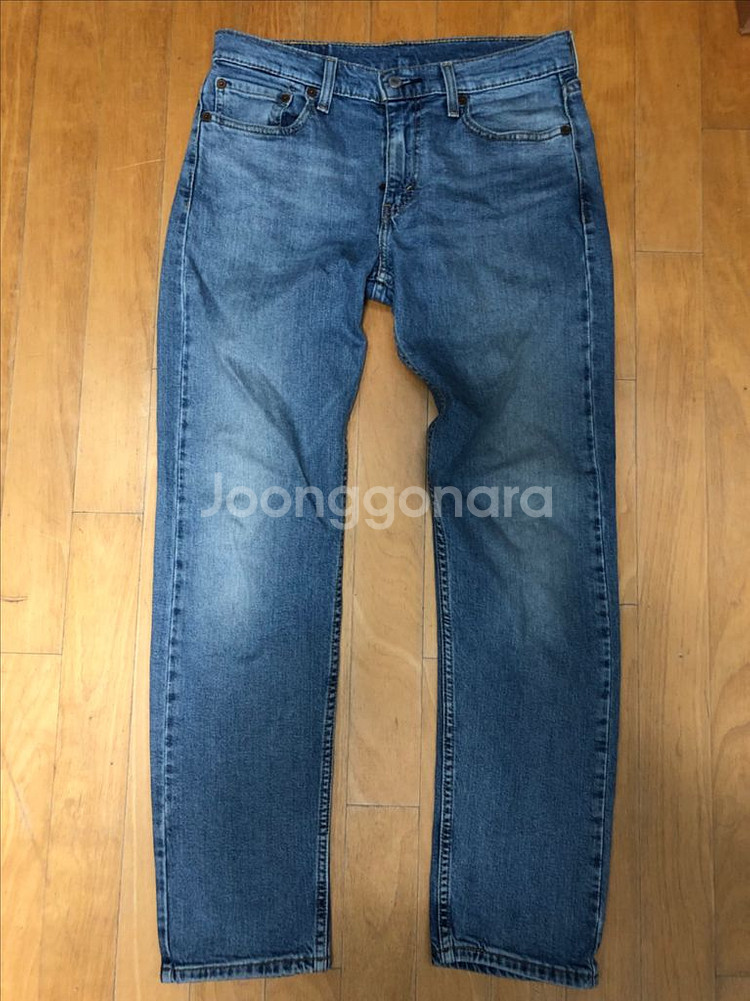 리바이스 502 레귤러 테이퍼드핏 데님팬츠 30--0