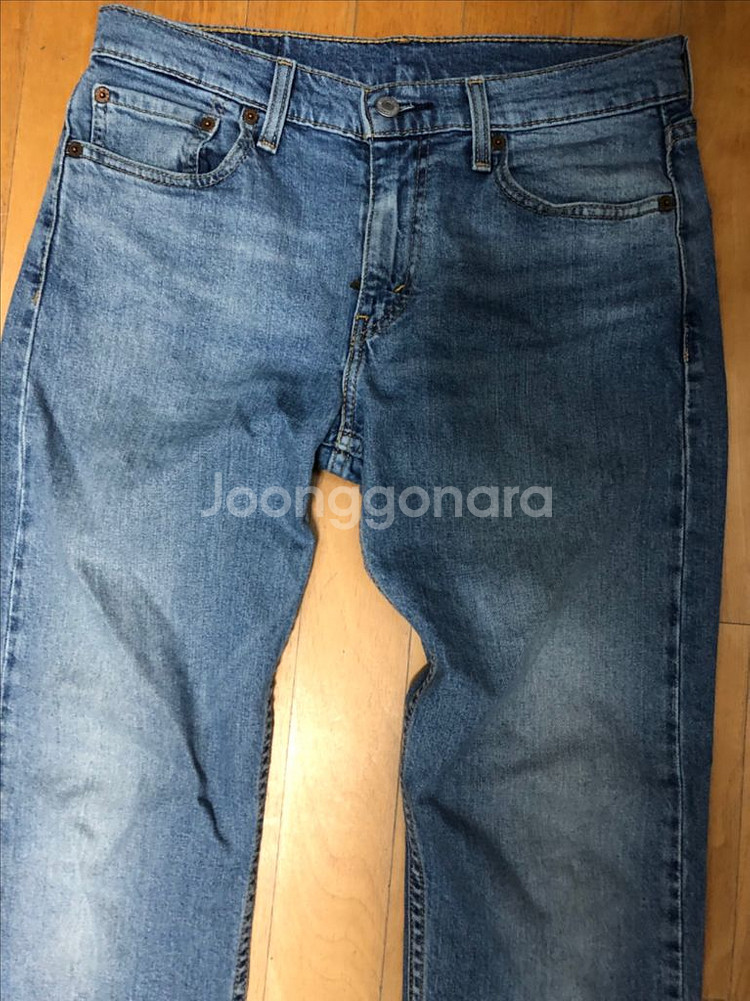 리바이스 502 레귤러 테이퍼드핏 데님팬츠 30--2