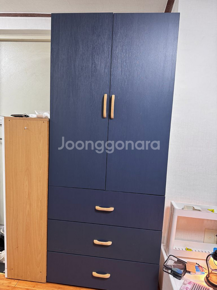 채결가능 옷장 수납장 2개 팝니다~--0