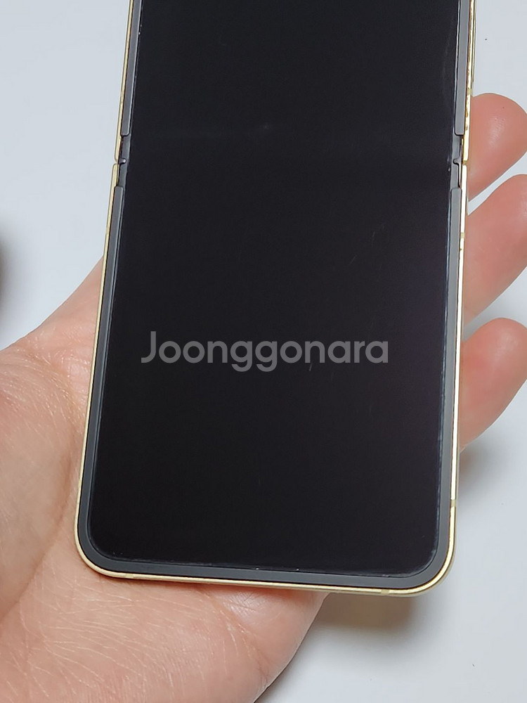 A급) 갤럭시Z플립6 256G 무잔상 옐로우 52032--1