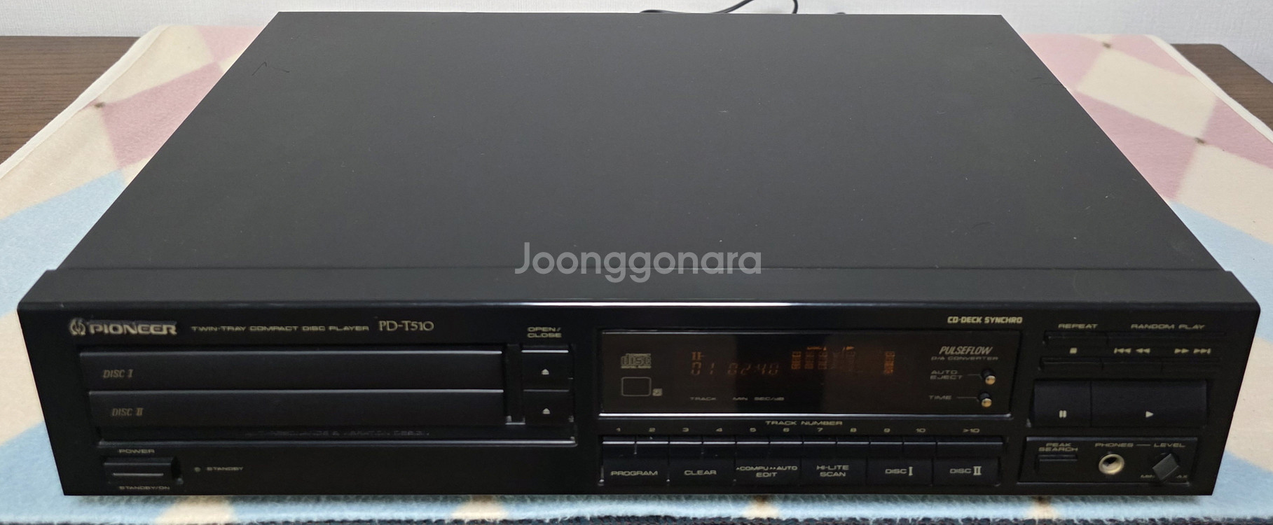 파이오니아 CD 플래이어 PD-T510--4