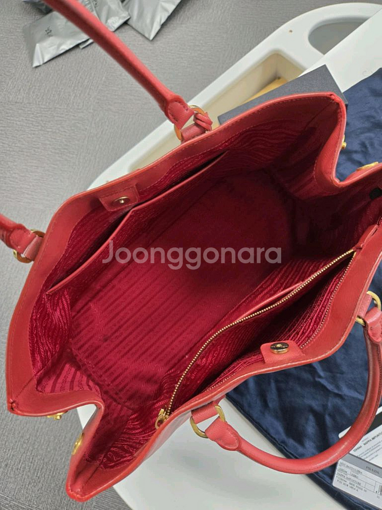 [A급컨디션]프라다 사피아노 토트백--6