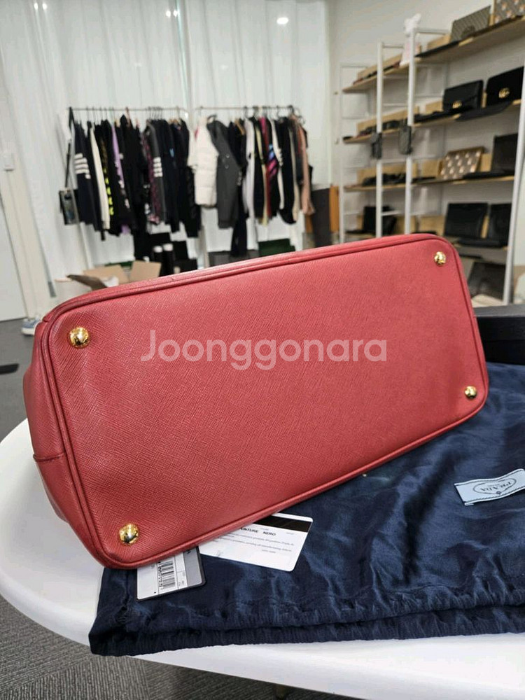 [A급컨디션]프라다 사피아노 토트백--5