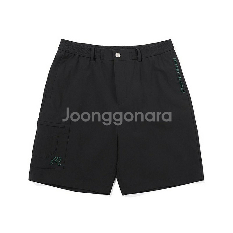 말본 골프 남성 썸머 스트레치 코듀라 하프 팬츠--0