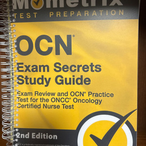 Ocn test mometrix 책