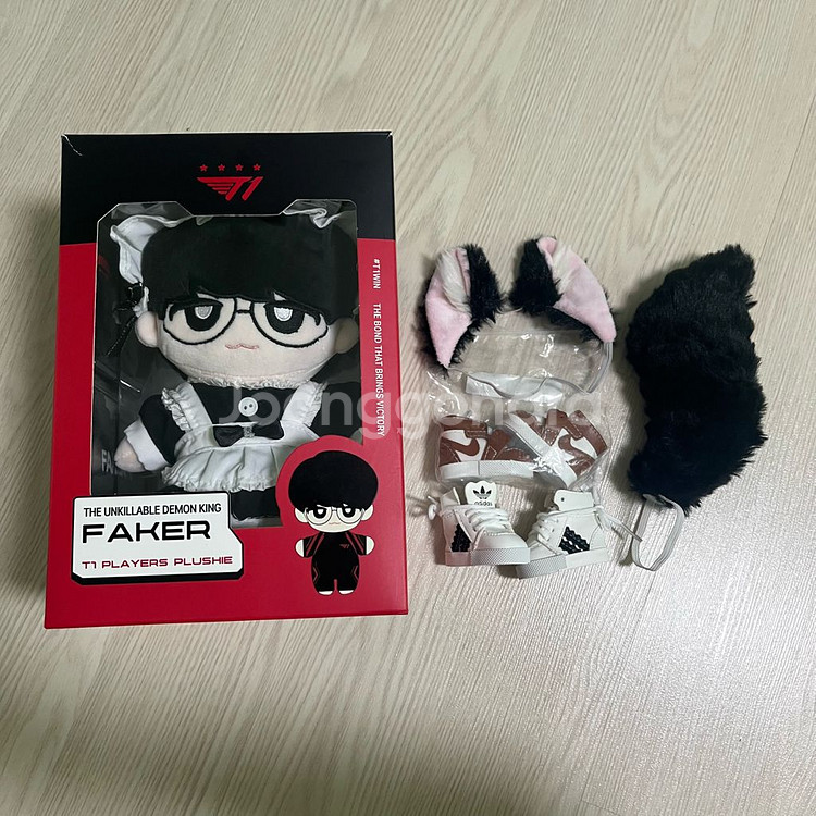 페이커 인형 굿즈 부채 포카 생카 키링 어프어프 일괄--0