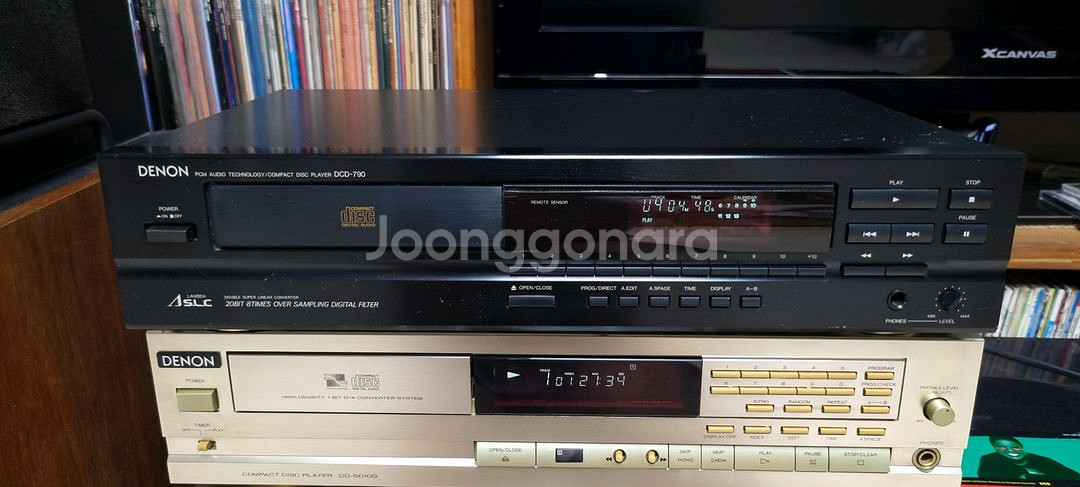 (픽업교환)데논 DCD-790 시디플레이어 CDP--0