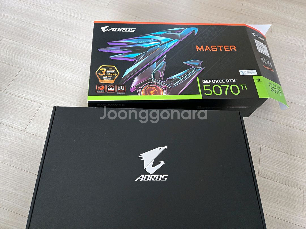 기가바이트 5070ti 어로스 마스터 판매--0