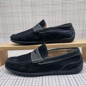 에코 스웨이드 남성보트슈즈 실사이즈265.