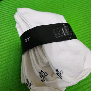 1507 흰색 양말 미사용품 m사이즈