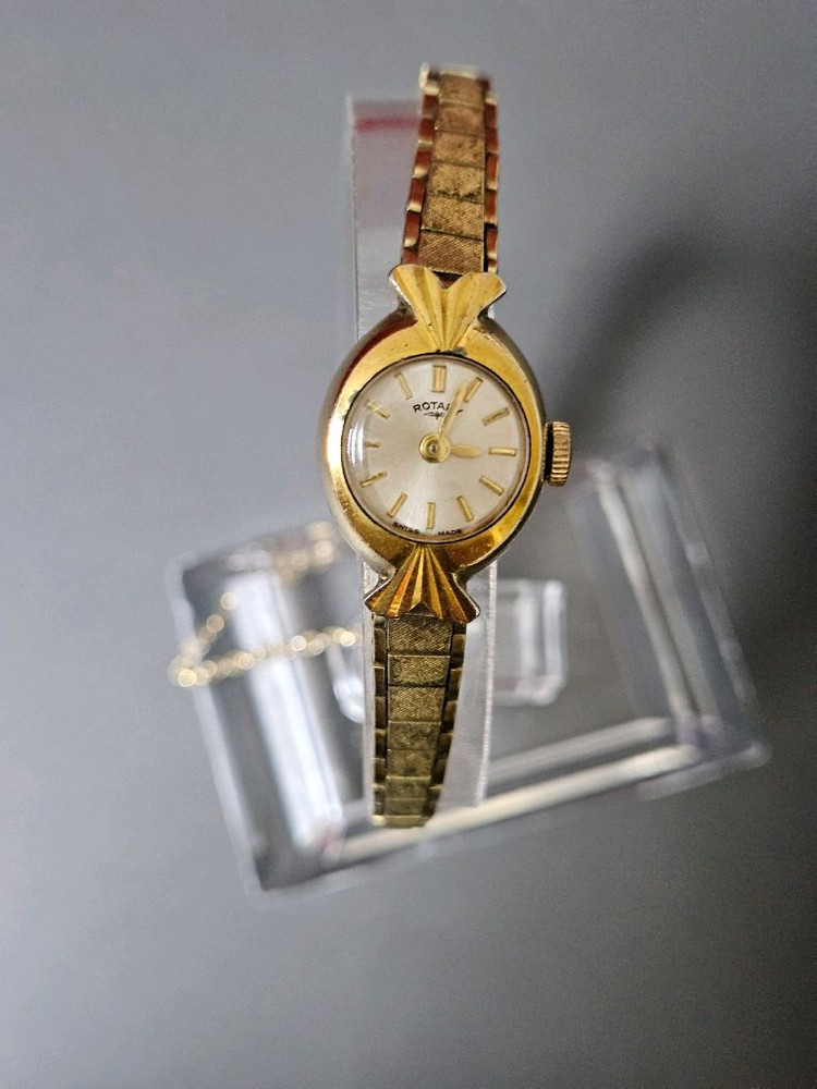 Rotary빈티지 여성용 수동 태엽식SWISS--1