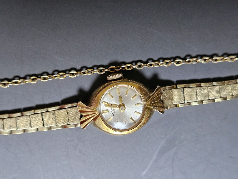 Rotary빈티지 여성용 수동 태엽식SWISS--7