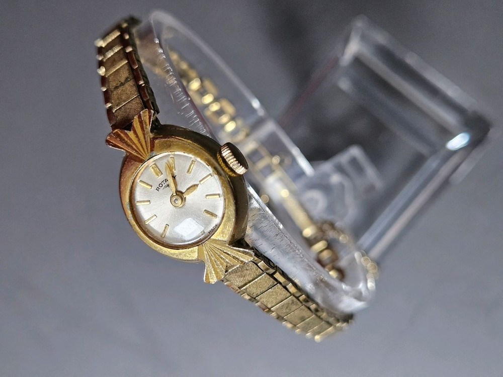 Rotary빈티지 여성용 수동 태엽식SWISS--5