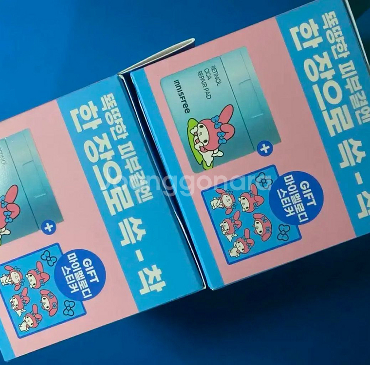 [새제품]이니스프리 레티놀시카 마이멜로디 냉감토너패드--2