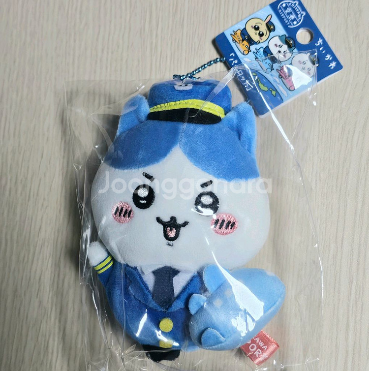 먼작귀 치이카와 공항 한정 하치와레 마스코트 인형--0