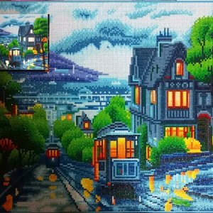 보석십자수 완성품