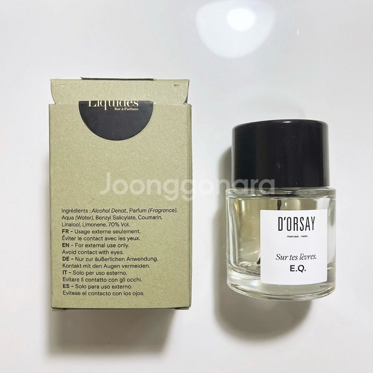 도르세 이큐(E.Q) 향수 25ml--4