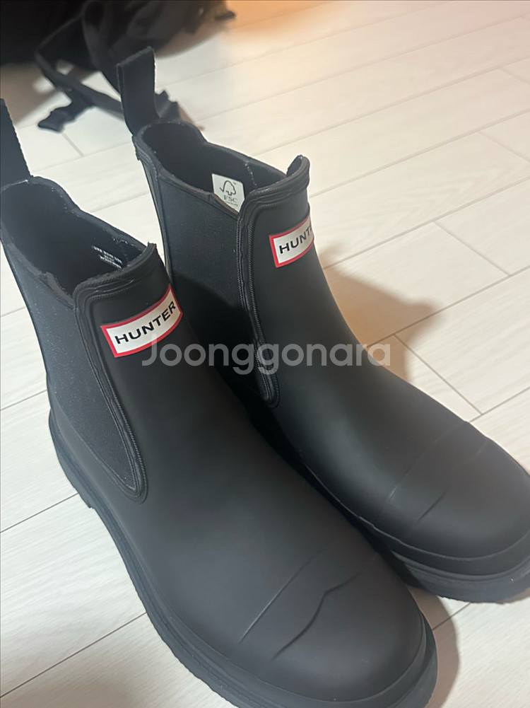 헌터 첼시 레인부츠 270--1