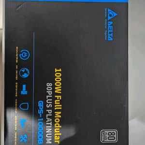 델타 1000w 풀모듈러 80플러스 플레티넘 파워