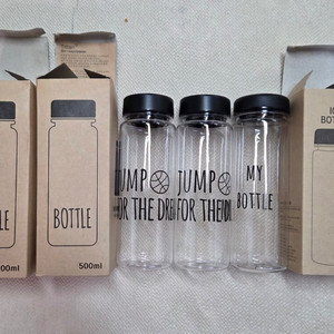 마이보틀 트라이탄 물병 물통 500ml 새상품 3개