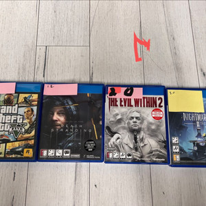 PS4 타이틀 팝니다
