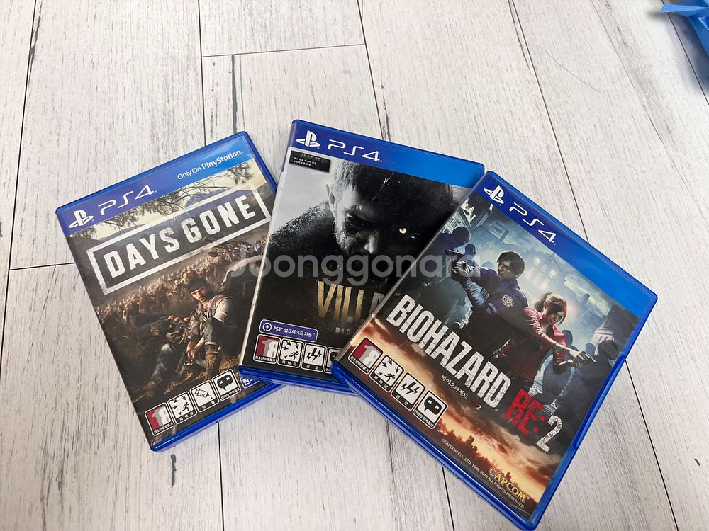 PS4 좀비 게임 타이틀 3종 판매합니다!--0