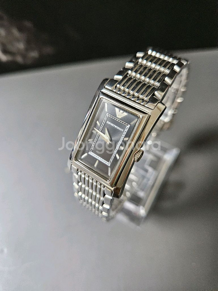 알마니 여성용 메탈 손목 시계--2