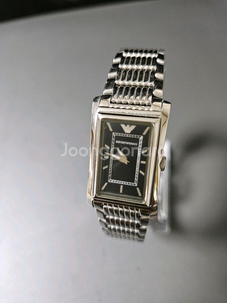 알마니 여성용 메탈 손목 시계--0