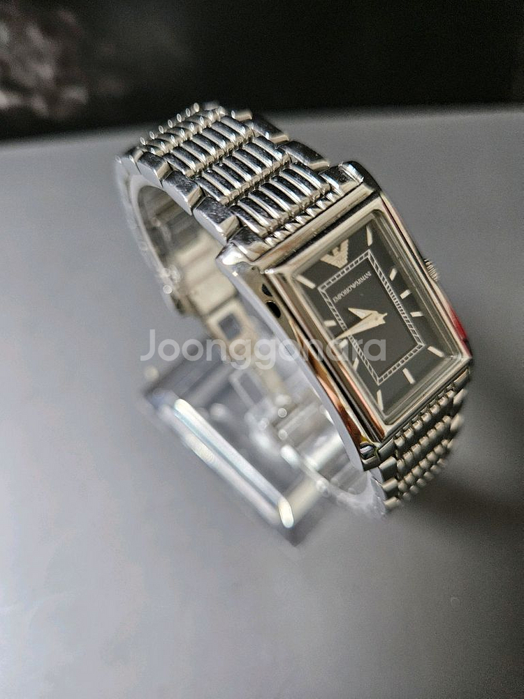 알마니 여성용 메탈 손목 시계--4