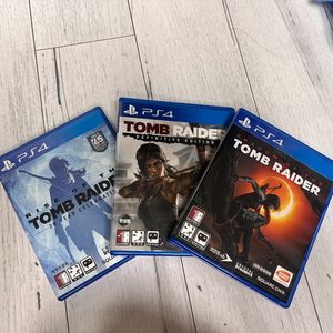 PS4 툼 레이더 전 시리즈 판매합니다!