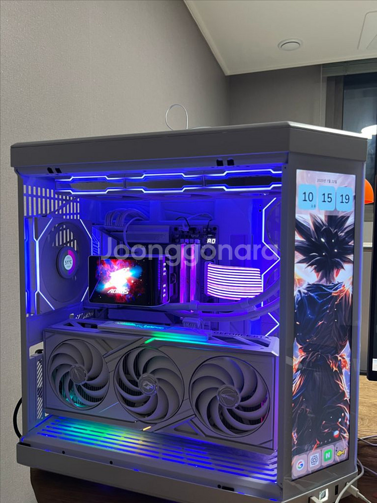9800x3d, 5080불칸화이트, 리안리, y70--1